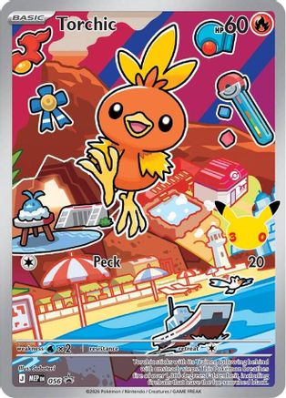 Image of Torchic 056  - Holofoil First Partner Collection 2026 - Promo