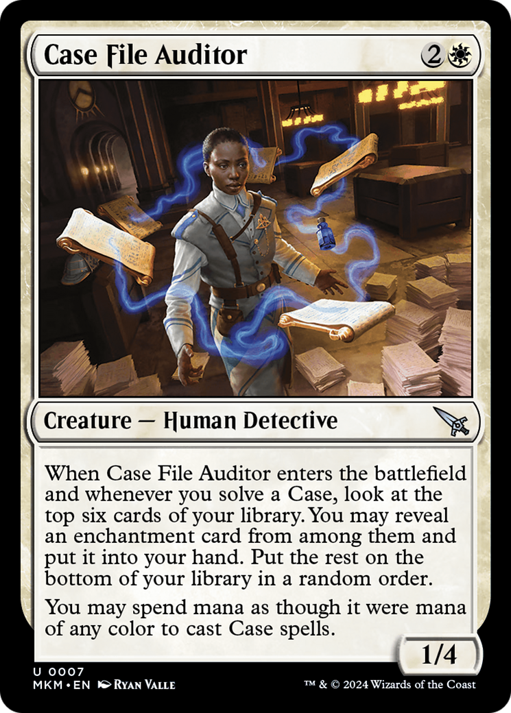 Image of Case File Auditor (Blue) [Murders at Karlov Manor]