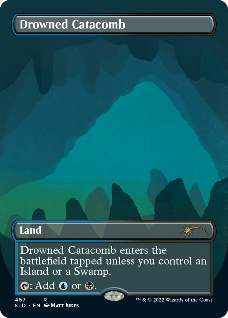 Image of Drowned Catacomb (Borderless) [Secret Lair Drop Series]
