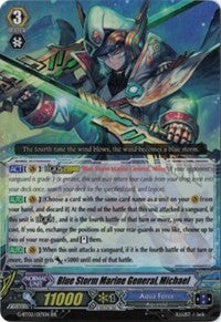 Image of Blue Storm Marine General, Michael (G-BT02/017EN) [Soaring Ascent of Gale & Blossom]