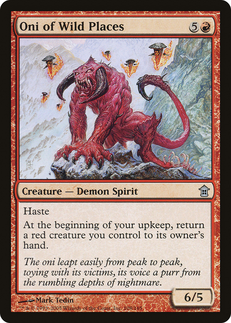 Image of Oni of Wild Places [Saviors of Kamigawa]