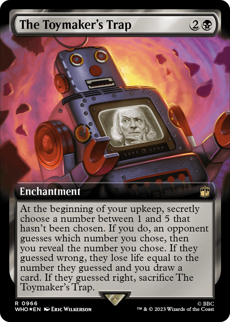 Image of The Toymaker's Trap (Extended Art) (Surge Foil) [Doctor Who]