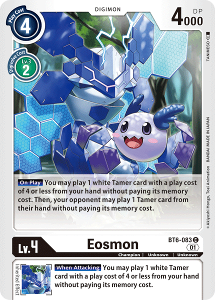 Image of Eosmon [BT6-083] [Double Diamond]