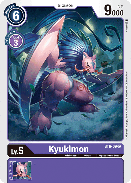 Image of Kyukimon [ST6-09] [Starter Deck: Venomous Violet]