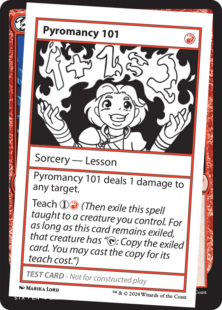 Image of Pyromancy 101 [Mystery Booster 2 Playtest Cards]