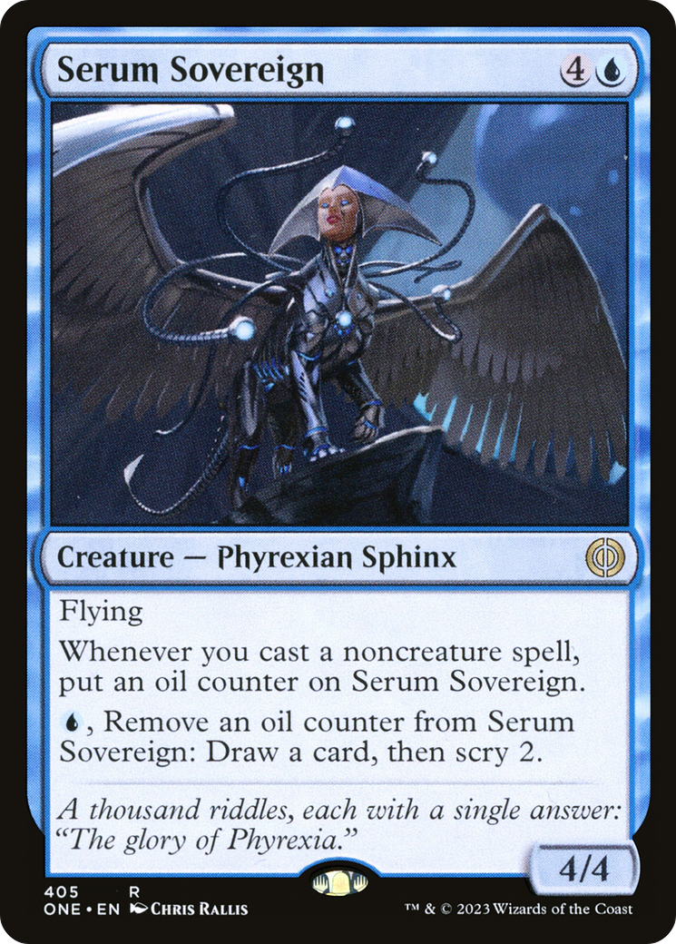 Image of Serum Sovereign [Phyrexia: All Will Be One]
