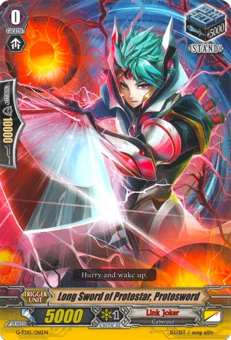 Image of Long Sword of Protostar, Protosword (G-TD15/016EN) [Messiah Dragon of Rebirth]