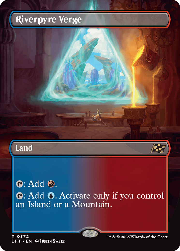 Image of Riverpyre Verge (Borderless) [Aetherdrift]