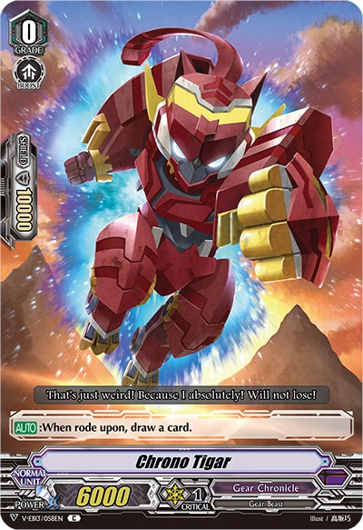 Image of Chrono Tigar (V-EB13/058EN) [The Astral Force]