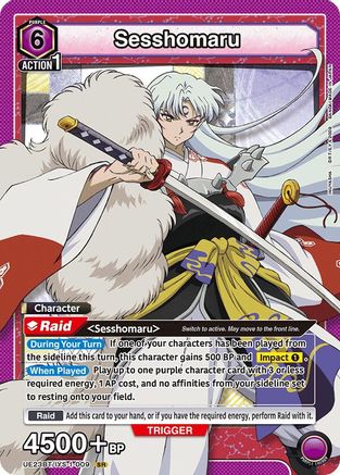 Image of Sesshomaru (009) (UE23BT/IYS-1-009) - UE23BT Inuyasha Foil