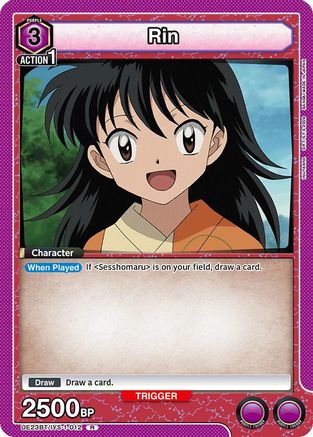 Image of Rin (012) (UE23BT/IYS-1-012) - UE23BT Inuyasha Foil