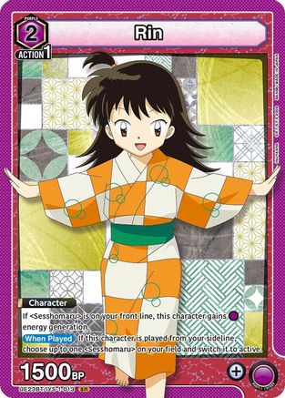 Image of Rin (013) (UE23BT/IYS-1-013) - UE23BT Inuyasha Foil