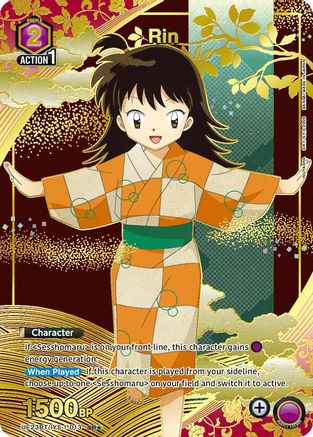 Image of Rin (013) (SR*) (UE23BT/IYS-1-013) - UE23BT Inuyasha Foil