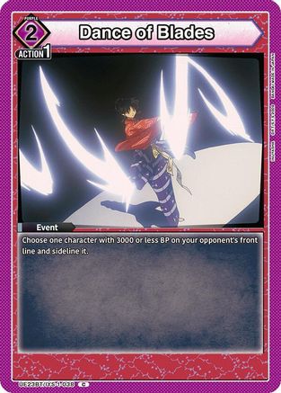 Image of Dance of Blades (UE23BT/IYS-1-038) - UE23BT Inuyasha