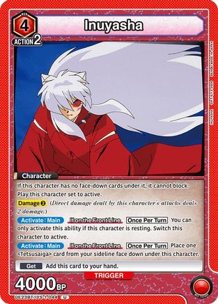 Image of Inuyasha (044) (UE23BT/IYS-1-044) - UE23BT Inuyasha