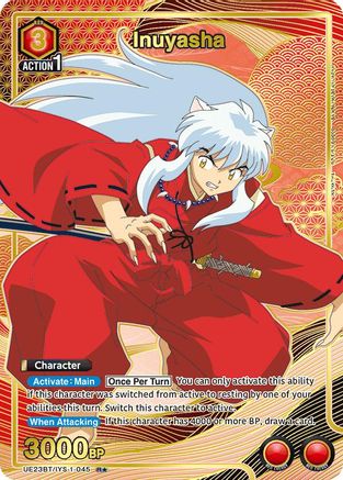 Image of Inuyasha (045) (R*) (UE23BT/IYS-1-045) - UE23BT Inuyasha Foil