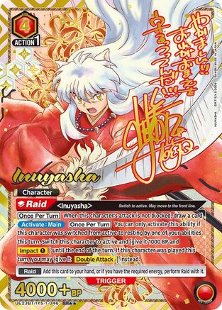 Image of Inuyasha (046) (SR**) (UE23BT/IYS-1-046) - UE23BT Inuyasha Foil