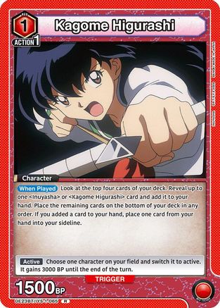 Image of Kagome Higurashi (065) (UE23BT/IYS-1-065) - UE23BT Inuyasha Foil
