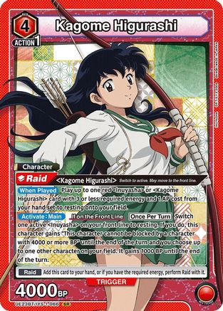 Image of Kagome Higurashi (066) (UE23BT/IYS-1-066) - UE23BT Inuyasha Foil