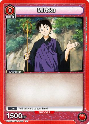 Image of Miroku (068) (UE23BT/IYS-1-068) - UE23BT Inuyasha
