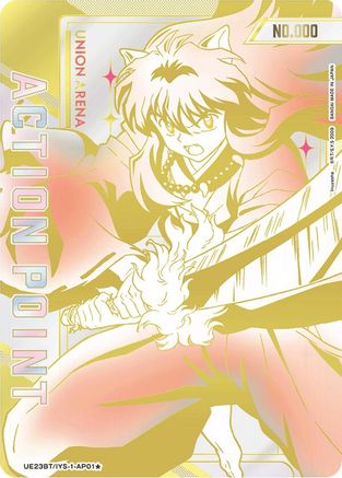 Image of Action Point Card (AP01) (Serial Numbered) (UE23BT/IYS-1-AP01) - UE23BT Inuyasha Foil