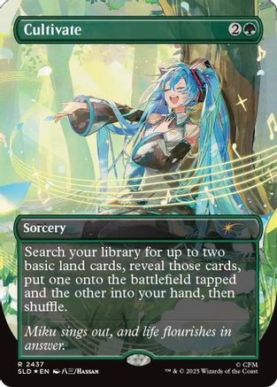 Image of Cultivate (2437) (SLD-2437) - Secret Lair Drop Series Foil