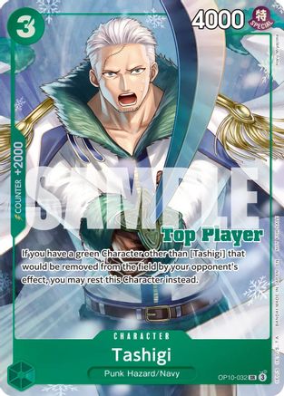 Image of Tashigi (CS 26-27 Top Player Pack Vol. 1) (OP10-032) - One Piece Promotion Cards Foil