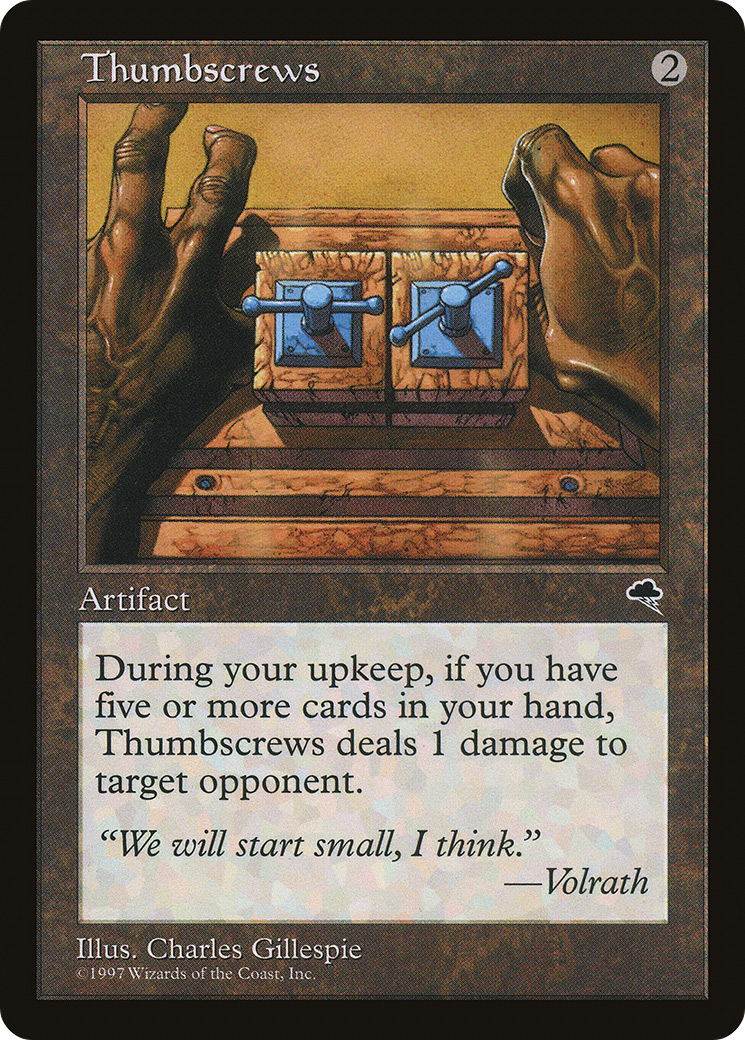 Image of Thumbscrews [Tempest]