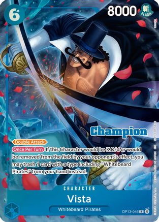 Image of Vista (CS 26-27 Winner Card Set Vol. 1) (OP13-046) - One Piece Promotion Cards Foil
