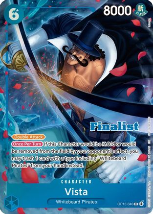 Image of Vista (CS 26-27 Finalist Card Set Vol. 1) (OP13-046) - One Piece Promotion Cards Foil
