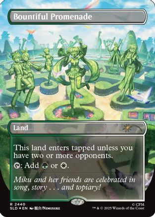 Image of Bountiful Promenade (SLD-2440) - Secret Lair Drop Series Foil