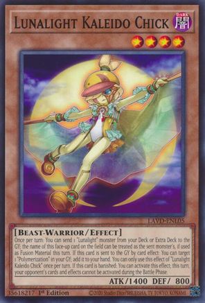 Image of Lunalight Kaleido Chick (LAVD-ENL05) - Legendary Arc-V Decks 1st Edition