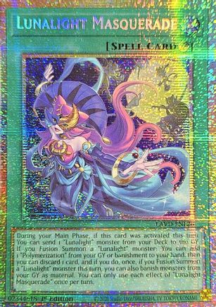 Image of Lunalight Masquerade (Starlight Rare) (LAVD-ENL26) - Legendary Arc-V Decks 1st Edition