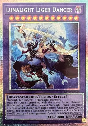 Image of Lunalight Liger Dancer (Starlight Rare) (LAVD-ENL34) - Legendary Arc-V Decks 1st Edition