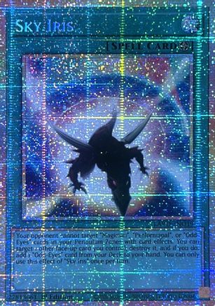 Image of Sky Iris (Starlight Rare) (LAVD-ENO19) - Legendary Arc-V Decks 1st Edition