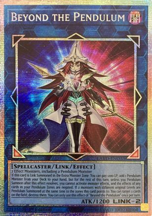 Image of Beyond the Pendulum (Starlight Rare) (LAVD-ENO35) - Legendary Arc-V Decks 1st Edition