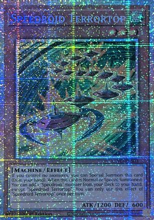 Image of Speedroid Terrortop (Starlight Rare) (LAVD-ENS03) - Legendary Arc-V Decks 1st Edition