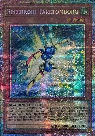 Image of Speedroid Taketomborg (Starlight Rare) (LAVD-ENS05) - Legendary Arc-V Decks 1st Edition