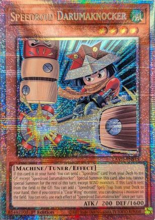 Image of Speedroid Darumaknocker (Starlight Rare) (LAVD-ENS15) - Legendary Arc-V Decks 1st Edition
