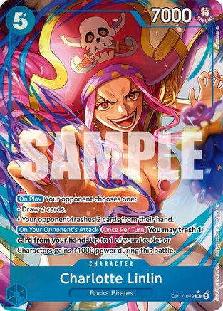 Image of Charlotte Linlin (Alternate Art) (OP17-049) - The World's Strongest Warriors Foil
