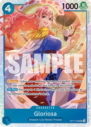 Image of Gloriosa (OP17-046) - The World's Strongest Warriors Foil