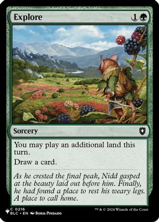 Image of Explore (BLC) (LIST-216) - The List Reprints