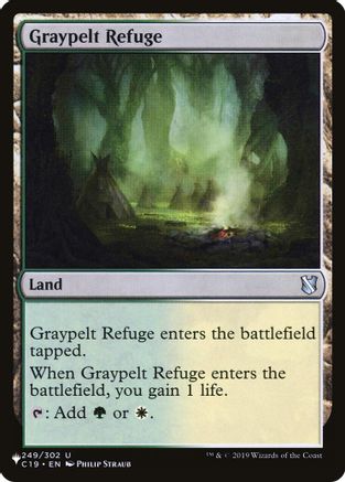 Image of Graypelt Refuge (C19) (LIST-249) - The List Reprints
