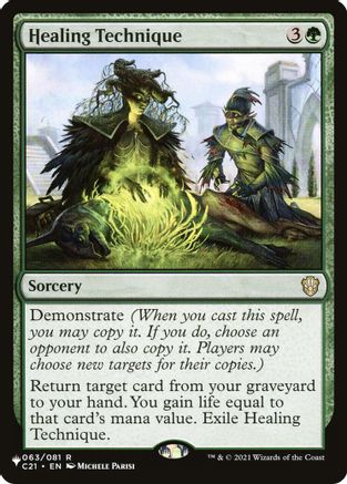 Image of Healing Technique (LIST-063) - The List Reprints