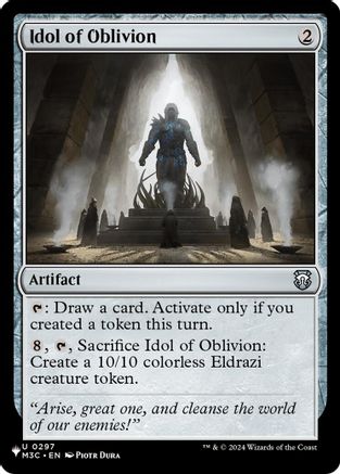 Image of Idol of Oblivion (M3C) (LIST-297) - The List Reprints