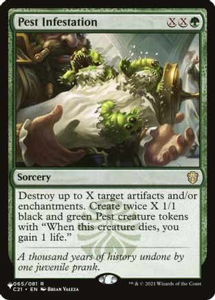 Image of Pest Infestation (LIST-065) - The List Reprints