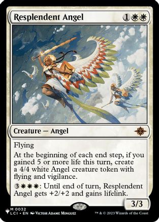 Image of Resplendent Angel (LIST-032) - The List Reprints