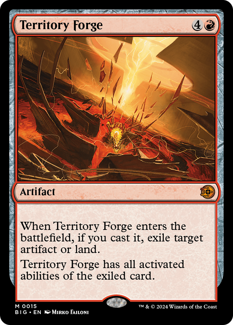 Image of Territory Forge [Outlaws of Thunder Junction: The Big Score]