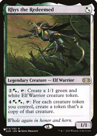 Image of Rhys the Redeemed (2XM) (LIST-213) - The List Reprints