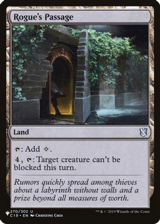 Image of Rogue's Passage (C19) (LIST-270) - The List Reprints